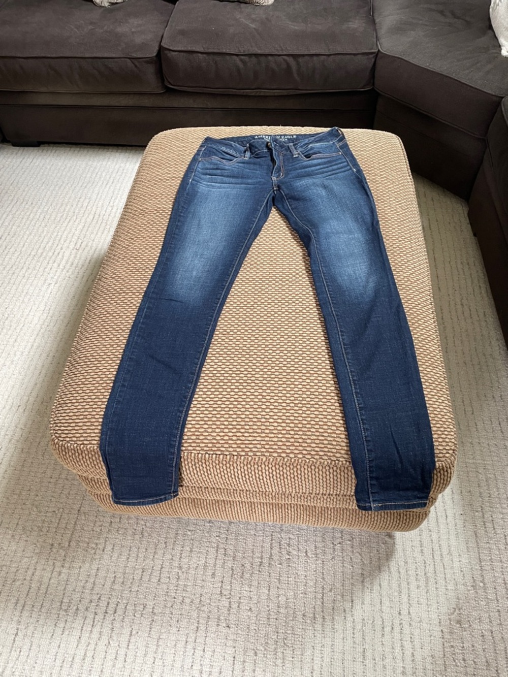 American Eagle Outfitters Dark Blue Skinny Jeggings